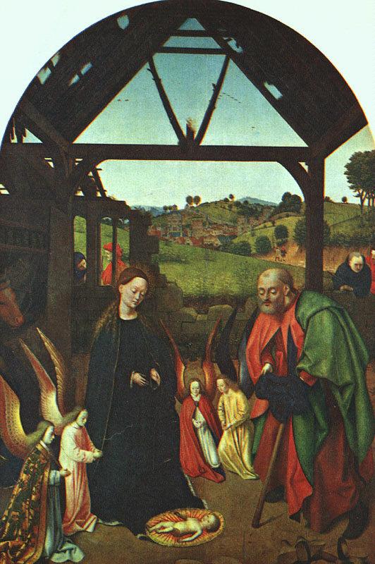 Petrus Christus The Nativity _2 oil painting image